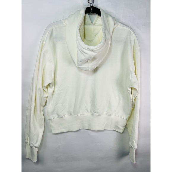 Women's Hard Rock Cafe Tampa Pullover Hoodie Size Large Off White Ivory - Picture 7 of 10